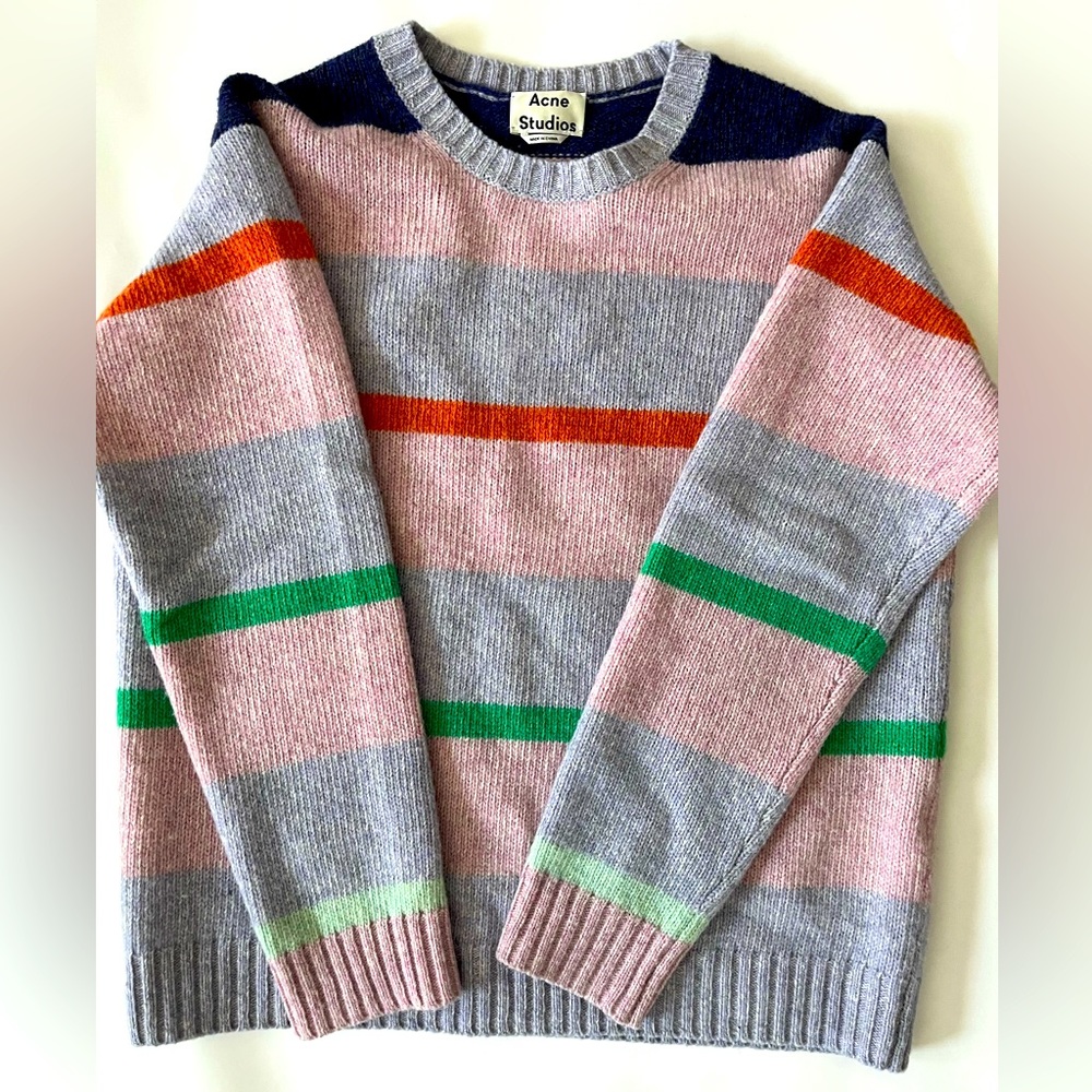 ACNE Studios Color Stripe Sweater